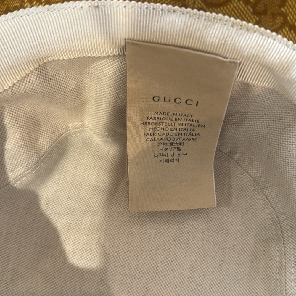 Gucci X Adidas coated nylon monogram bucket hat - Picture 5 of 7